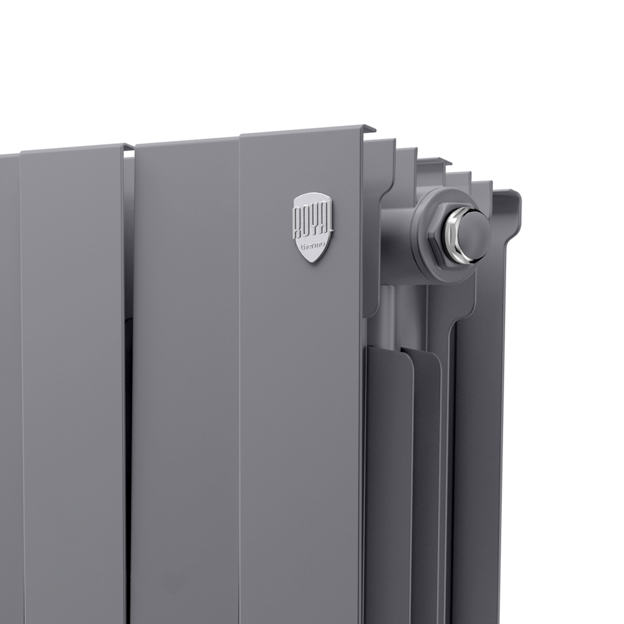 картинка Радиатор биметаллический Royal Thermo PianoForte 500 Серебристый 10 секций 