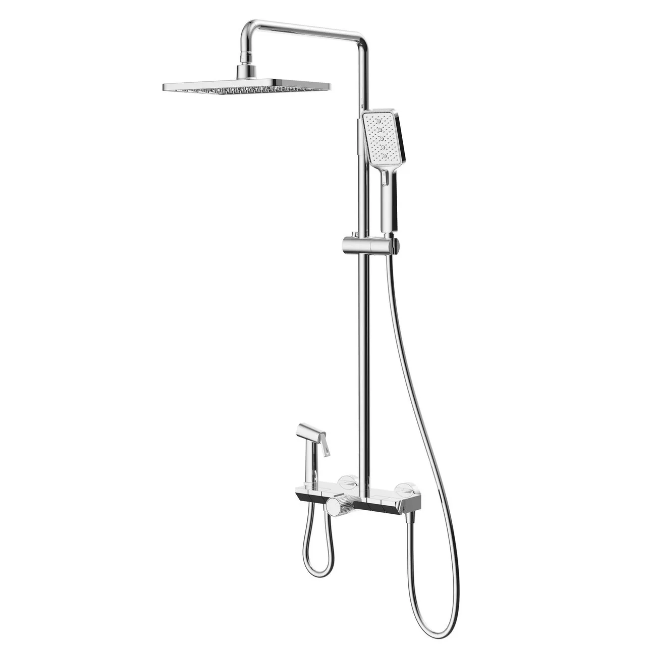 картинка Душевая стойка Black&White UK7016C 