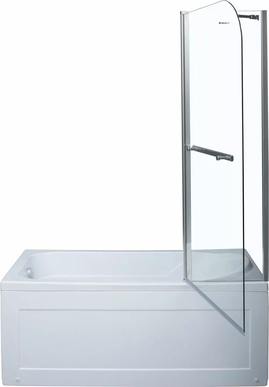 картинка Шторка для ванны Aquanet SG-1200, прозрачное стекло 
