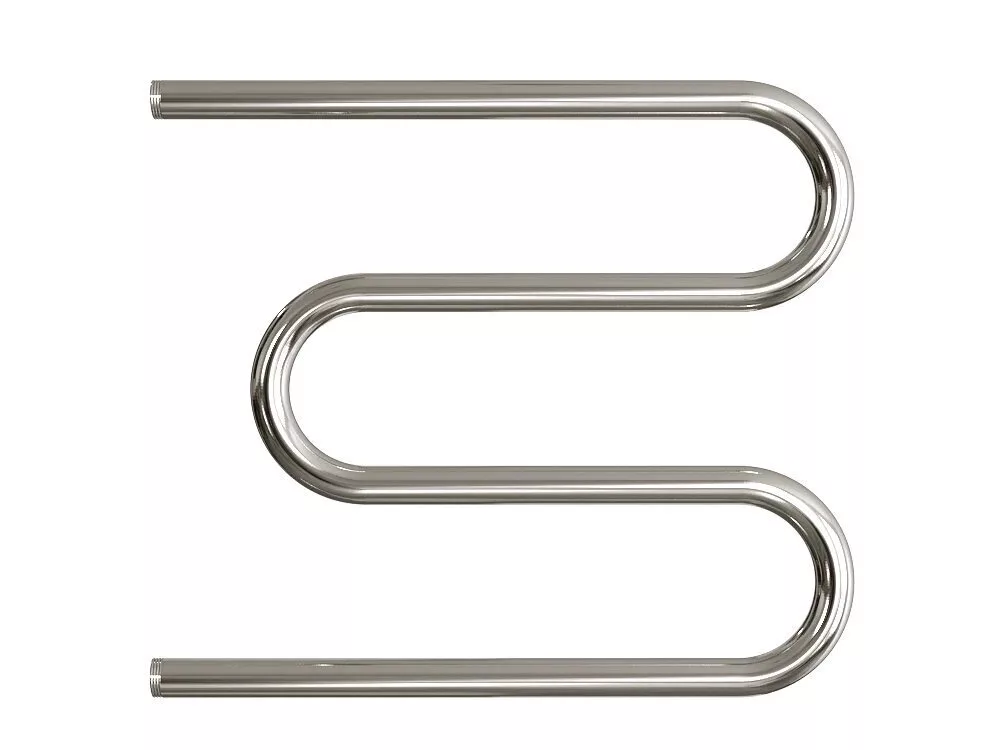 картинка Полотенцесушитель Двин M 50/60 1" Без полки Водяной К0, Полированный (4627086038978) 