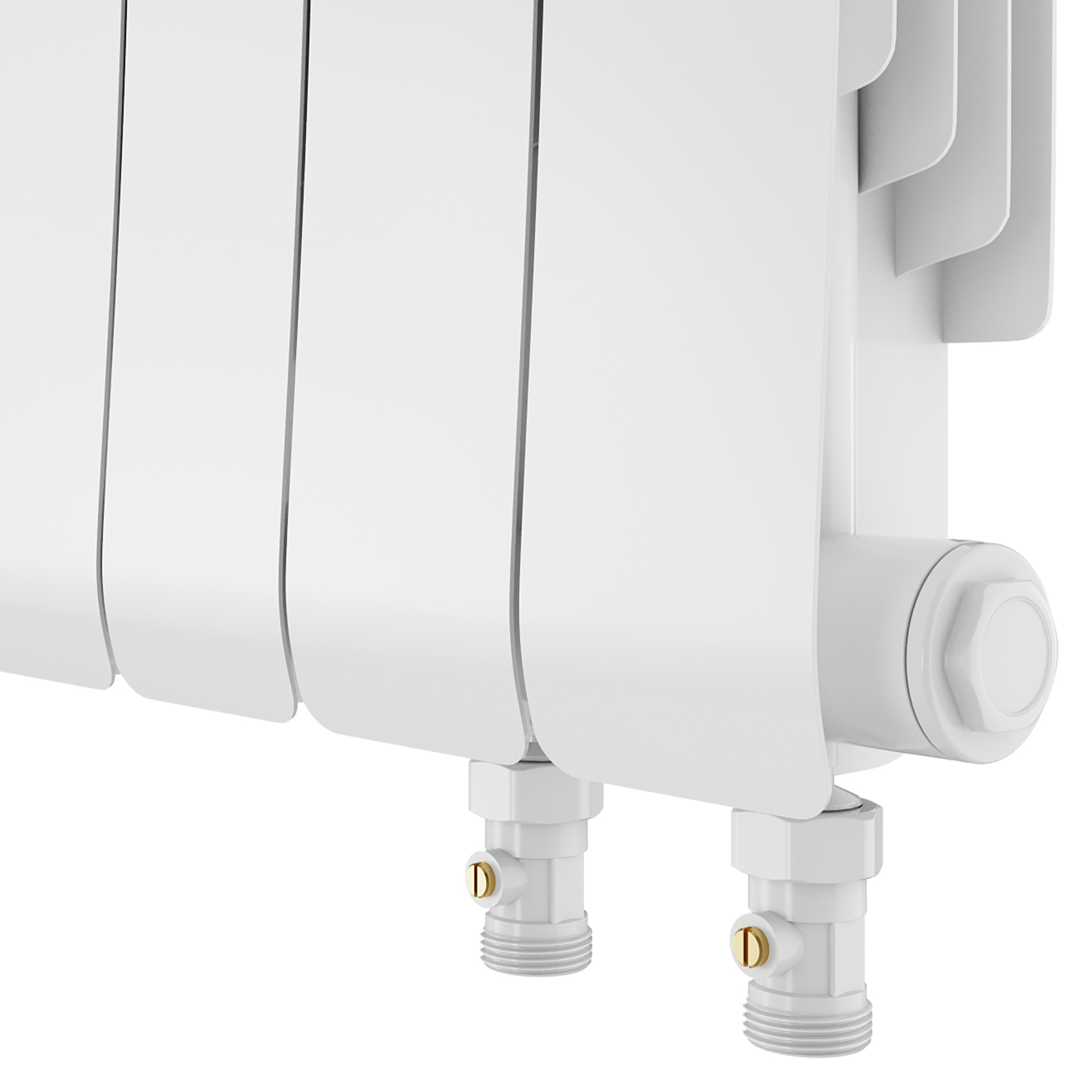 картинка Радиатор биметаллический Royal Thermo Infinity 500 Bianco Traffico VR80 12 секции 