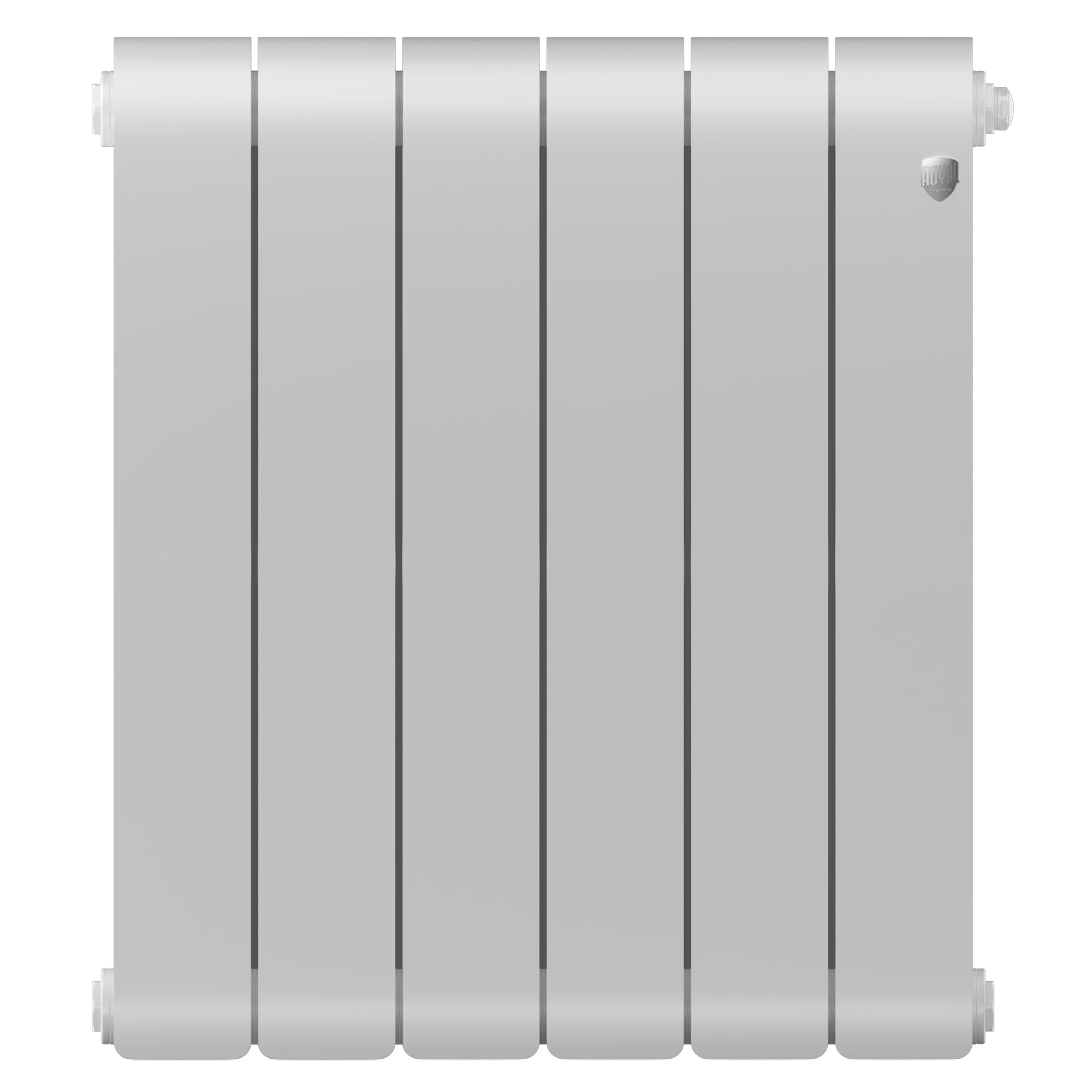 картинка Радиатор биметаллический Royal Thermo Infinity 500 Bianco Traffico 6 секций 