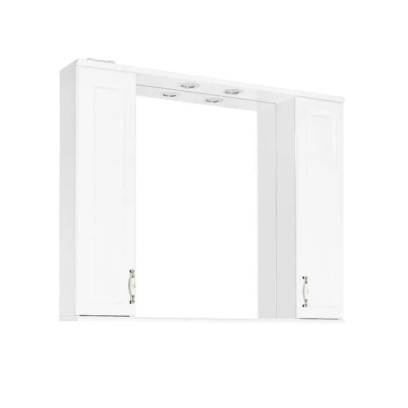 фото Зеркальный шкаф Style Line Олеандр-2 1000/С, белый 