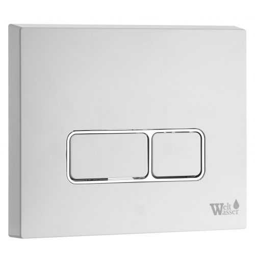 картинка Кнопка для инсталляции WeltWasser MARBERG 410 SE GL-WT, белая 