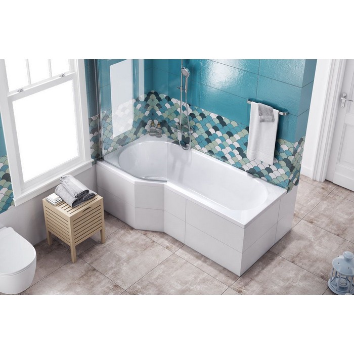 картинка Ванна EXCELLENT Be Spot 160x80 левая с ножками HW-ST-NWAEX-68 