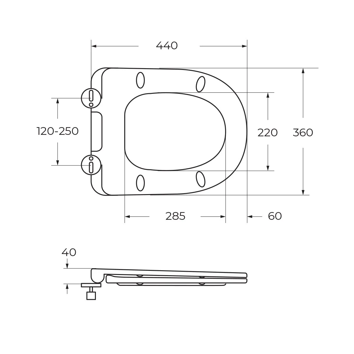 картинка Унитаз подвесной безободковый BelBagno FLAY-R BB053CHR/BB870SC 
