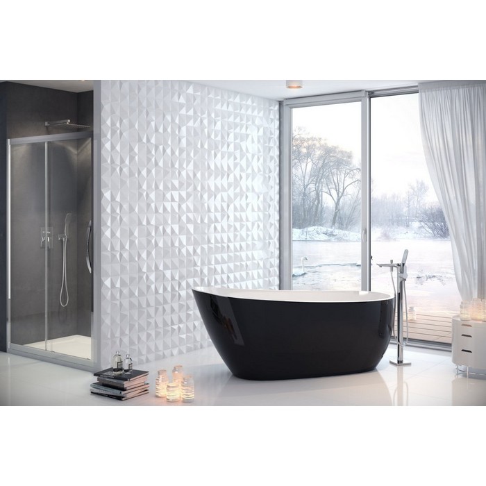 картинка Ванна EXCELLENT Comfort 2.0 175x74 белая/черная 