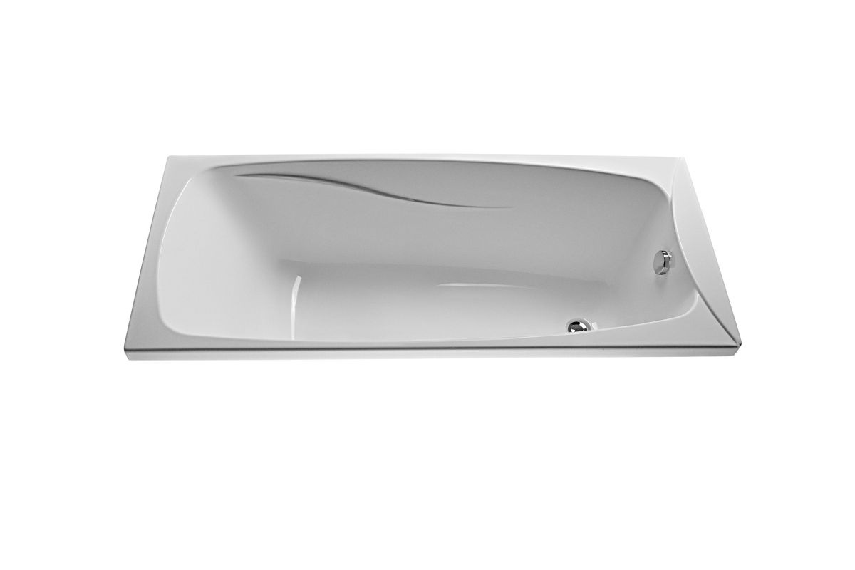 картинка Акриловая ванна Eurolux TROYA 170x70 с каркасом, экраном и слив-переливом 