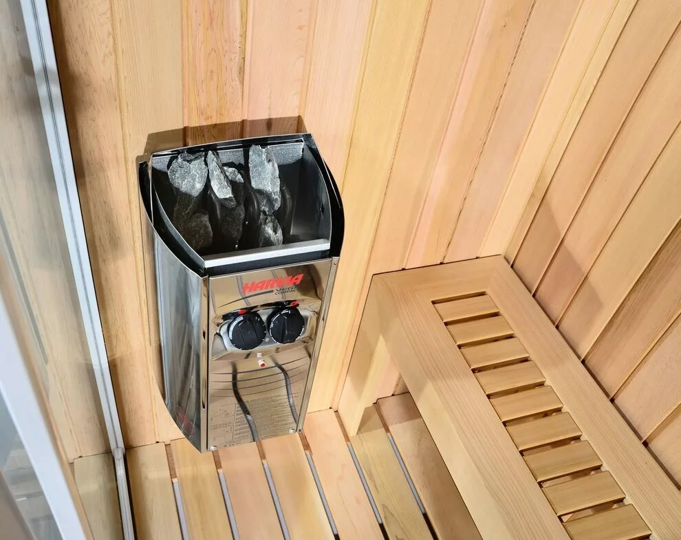 картинка Душевая кабина Orans Diamond SR-89103RS-white с финской сауной и баней левая белая 