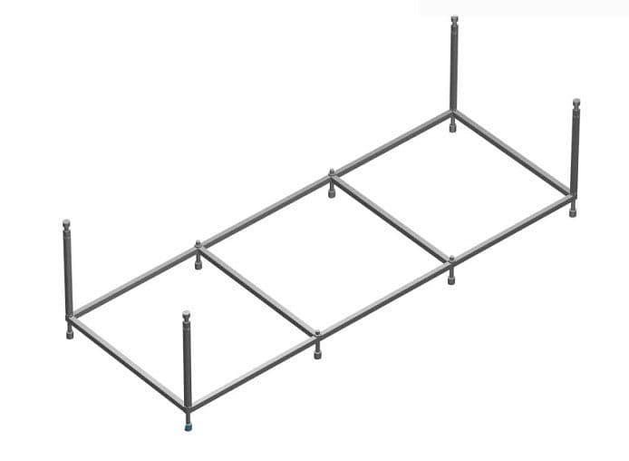 картинка Акриловая ванна Roca Sureste 170x70 с монтажным набором ZRU9302771 