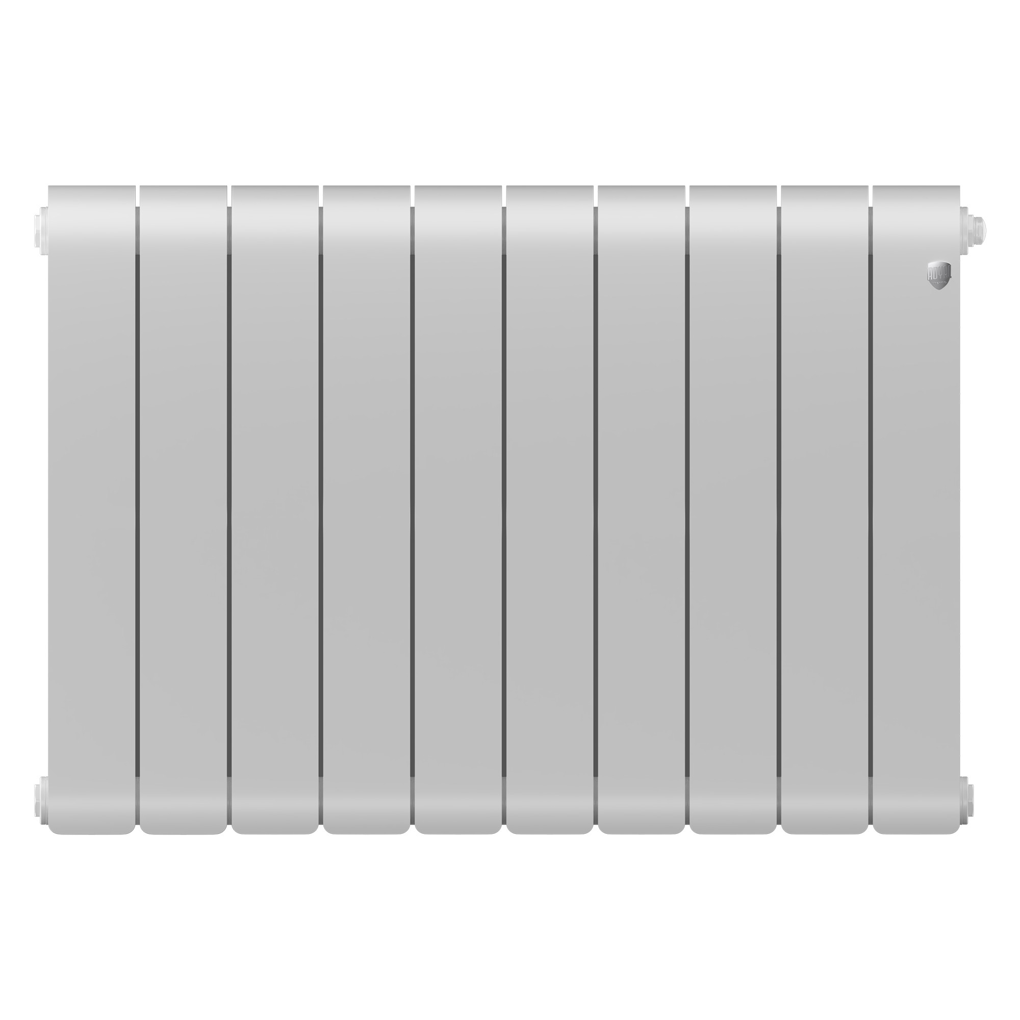 картинка Радиатор биметаллический Royal Thermo Infinity 500 Bianco Traffico 10 секций 
