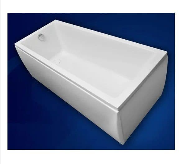 картинка Акриловая ванна Vagnerplast Cavallo 160 см ультра белый с каркасом VPK16070 