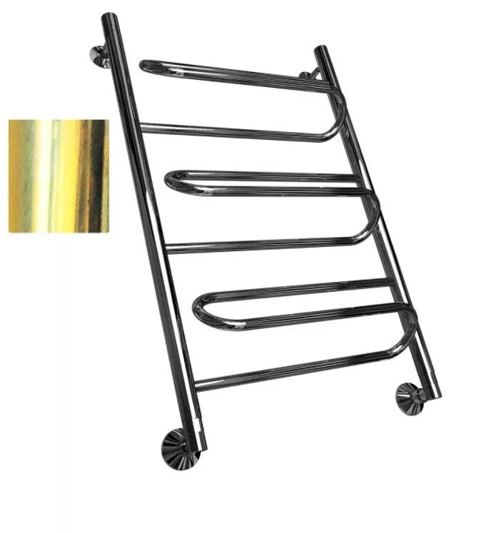 картинка Полотенцесушитель Двин W  100/60 1"-1/2" Универсальный К3, Золотой хром (4627085964049) 