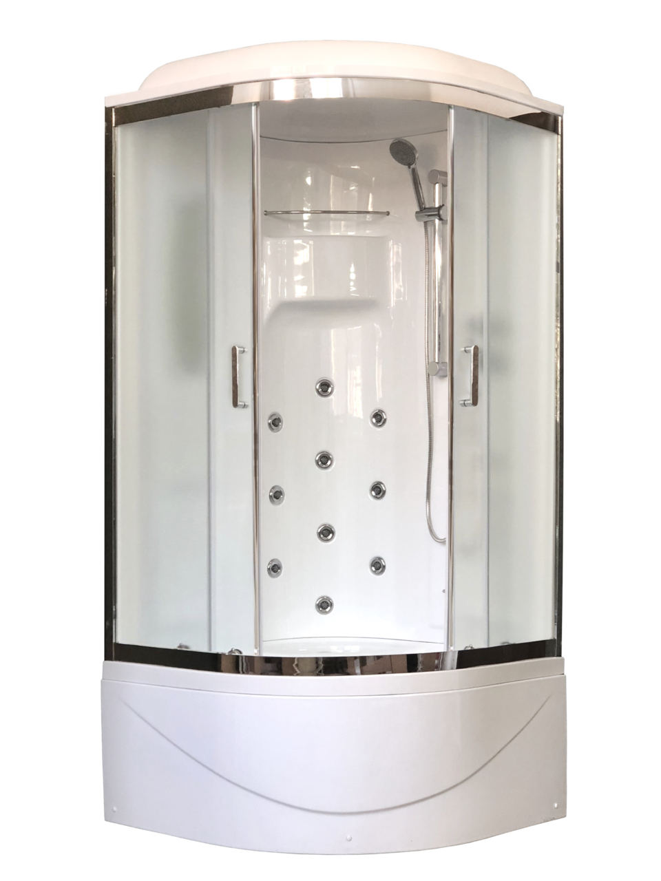 картинка Душевая кабина Royal Bath 90NRW-C-CH (матовое) 90x90x217 