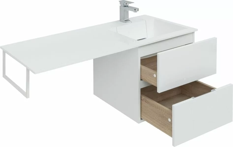 фото Тумба с раковиной Aquanet Алвита 120 R белый арт. 00243726 
