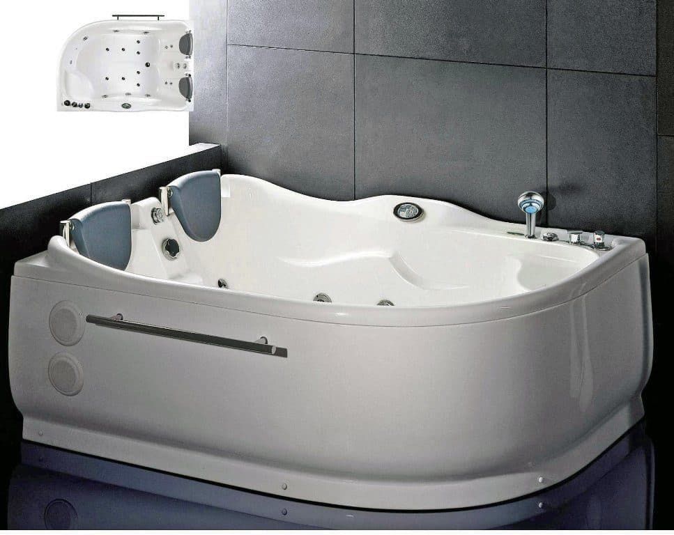 картинка Акриловая ванна Eago AM 124 JDCW1Z R 