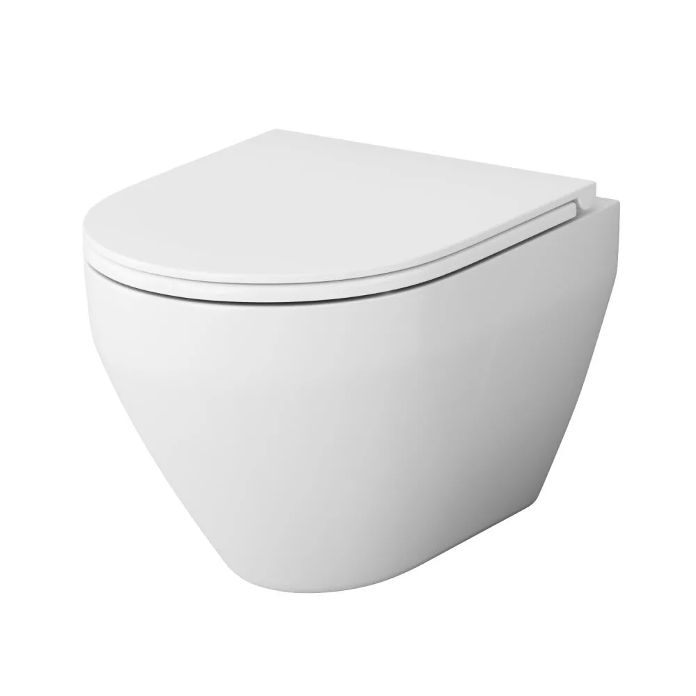 картинка Подвесной унитаз Am.Pm Spirit V2.0 C701700SC FlashClean с сиденьем микролифт 