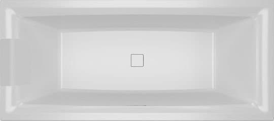 картинка Акриловая ванна Riho Still Square 180x80 подголовник слева с каркасом Riho 180x80 усиленный 2YNVN1017 