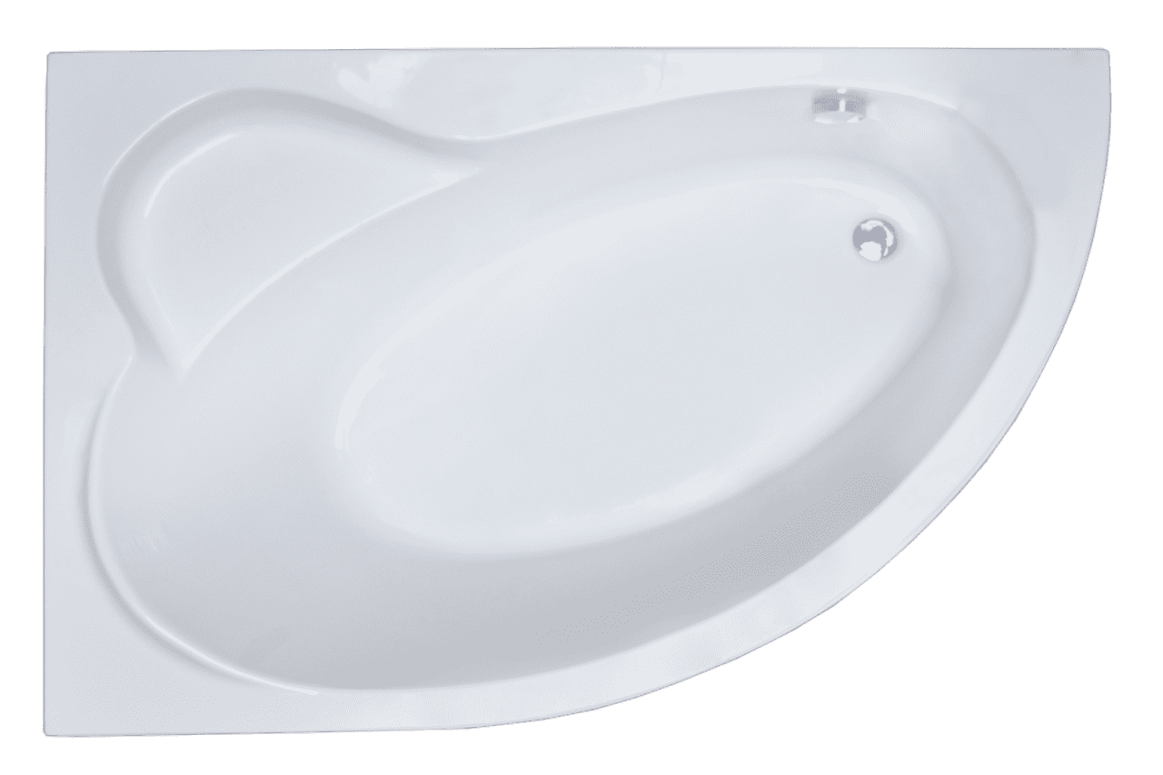 картинка Акриловая ванна Royal Bath Alpine 140x95 L с каркасом RB819103K 