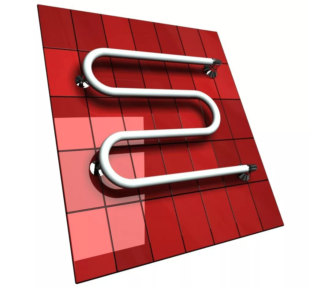 картинка Полотенцесушитель Двин M (CS) 50/60 1" Водяной К СS, Белый (4627085364702) 