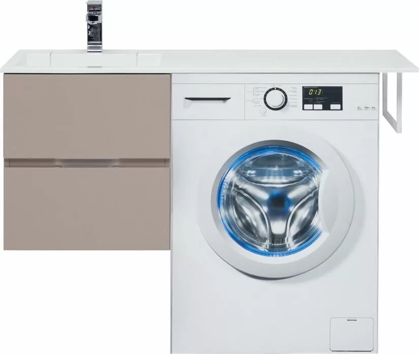 фото Тумба с раковиной Aquanet Алвита 120 L капучино арт. 00243775 