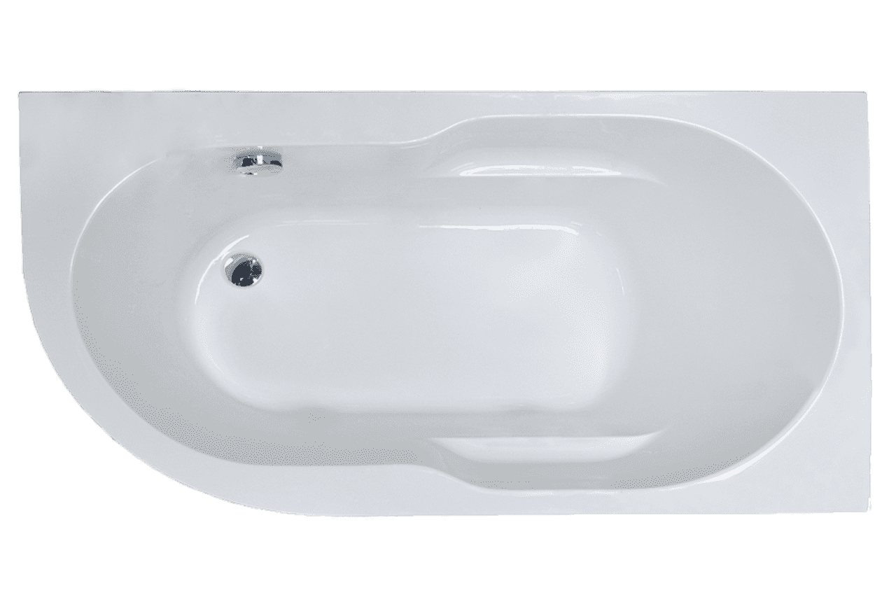 картинка Акриловая ванна Royal Bath Azur 150x80 R с каркасом RB614201K 