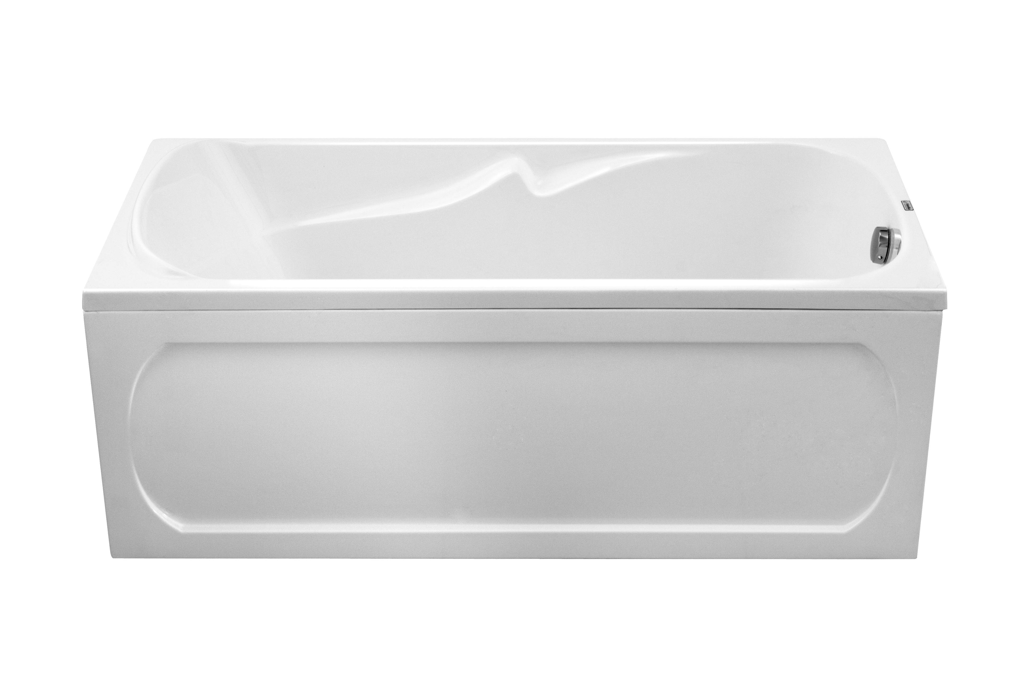 картинка Ванна Marka One KLEO 160x75 с каркасом и слив-переливом 