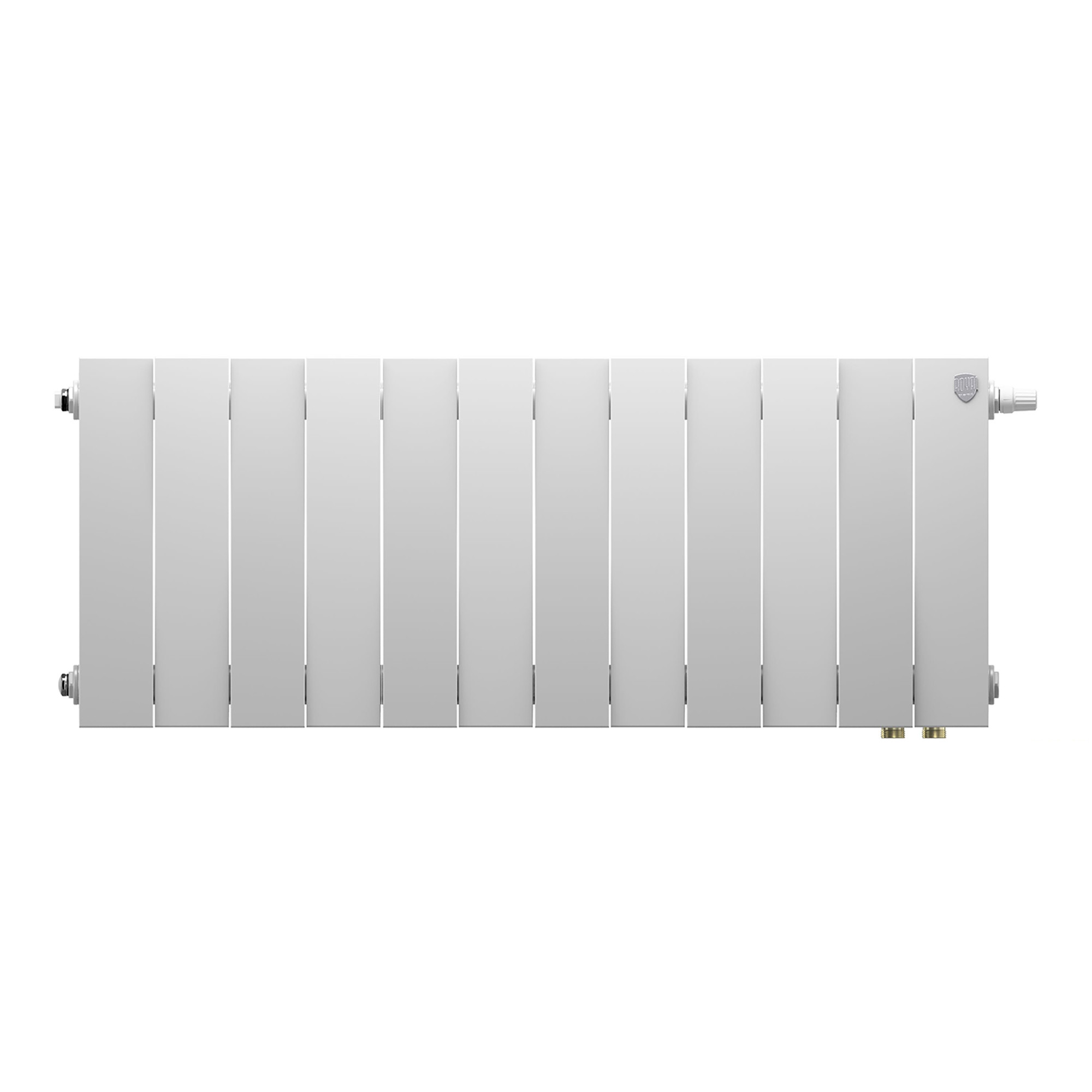 картинка Радиатор биметаллический Royal Thermo PianoForte 300 Белый VR80 12 секции 