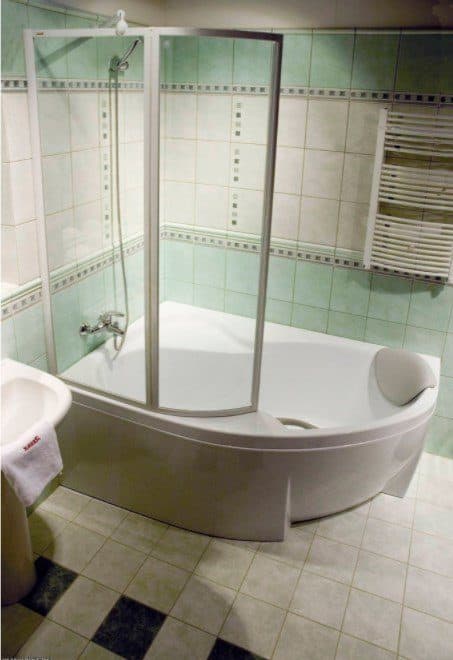 картинка Акриловая ванна Ravak Rosa II L 150 см с ножками CY55000000 