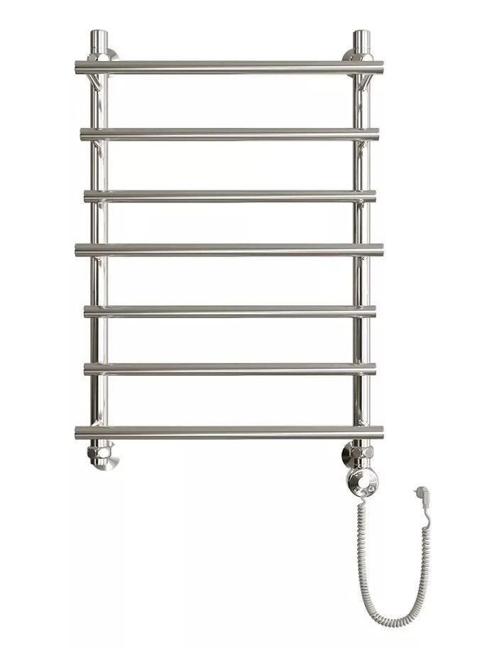 картинка Полотенцесушитель Двин Q primo electro 80/50 1"-3/4"-1/2" Электрический ТЭН справа К эл, Полированный (4627085905905) 