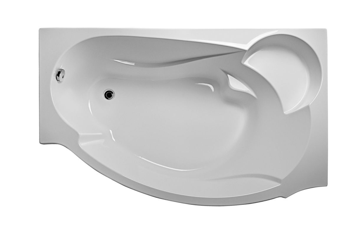 картинка Акриловая ванна Eurolux ALEXSANDRIA 170x110R с каркасом и экраном 