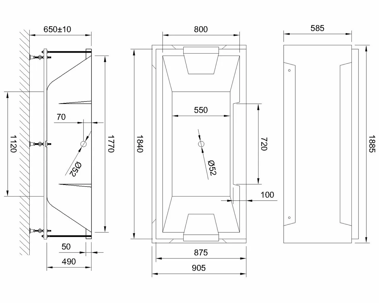 картинка Гидромассажная ванна Royal Bath TRIUMPH COMFORT 185х87х65 