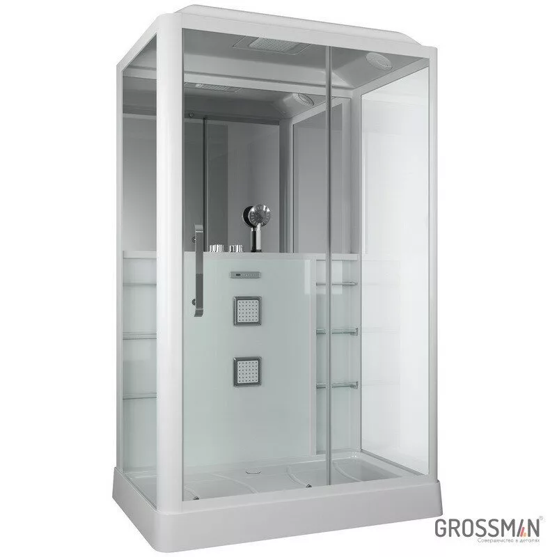 Душевая кабина Grossman GR-128 R купить в Москве | Цена 122 000 руб. в интернет-магазине сантехники CleanGoods.ru