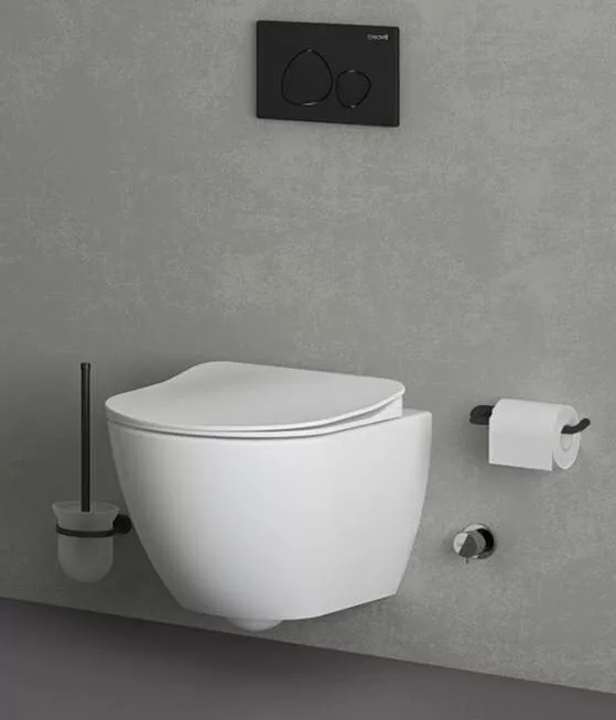 картинка Унитаз подвесной Creavit Free с биде безободковый FE322-00CB00E-0000 