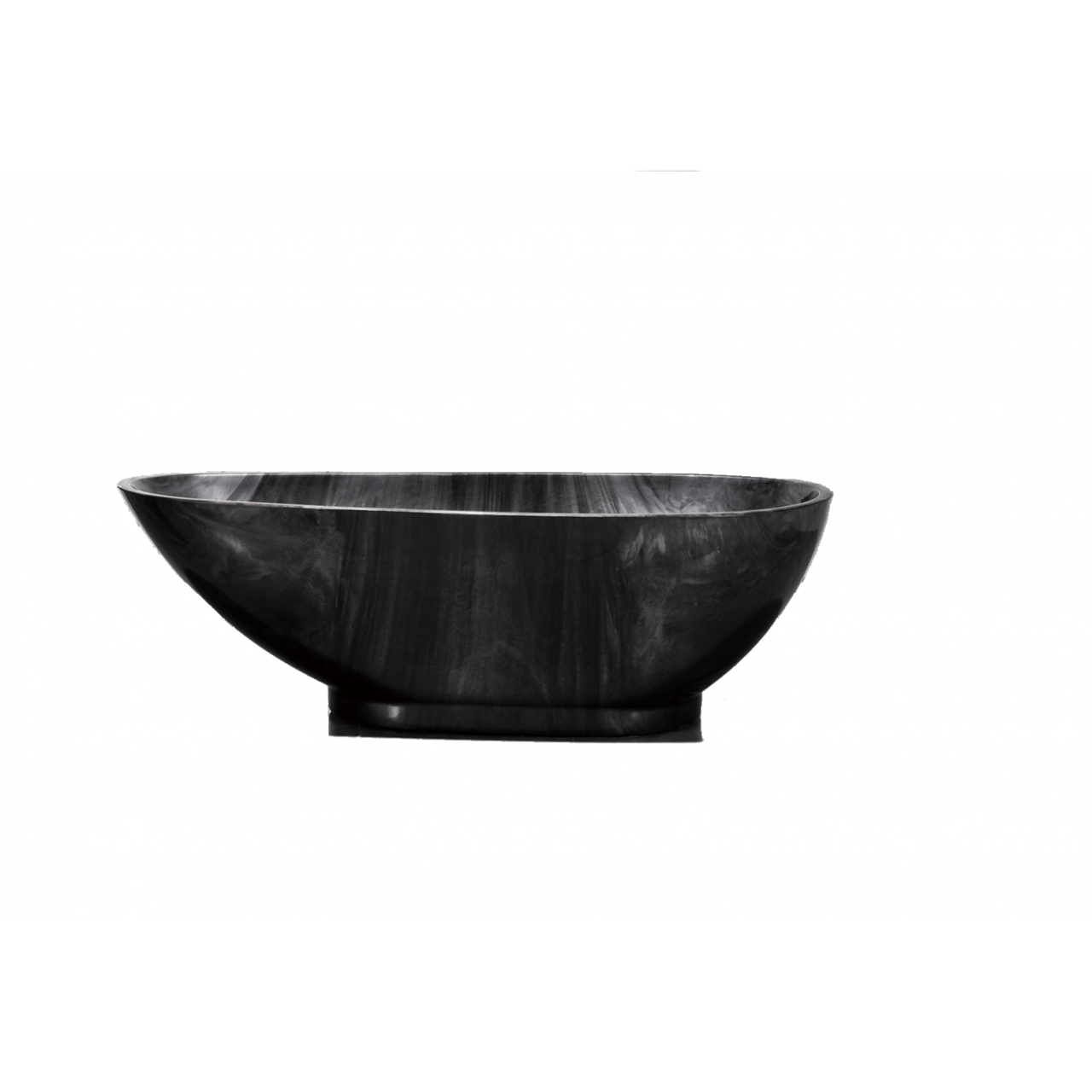 картинка Отдельностоящая ванна Frank F181, обсидиан 