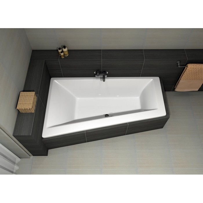 картинка Ванна EXCELLENT Sfera Slim 170x100 левая с ножками HW-ST-NWAEX-68 