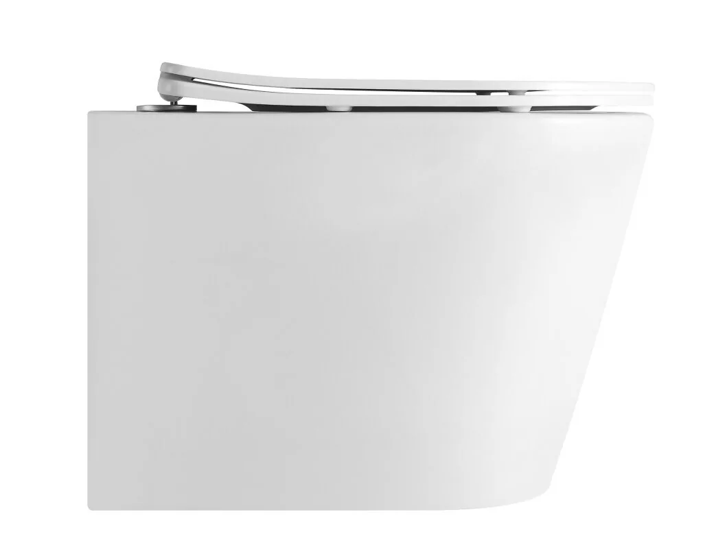 картинка Комплект 3 в 1 IBERICA BLANCA инсталляция с унитазом BURGOS ALTO IB.BRA.231.1B1 клавишей золото матовое INOX-O IB.B081.005.003 