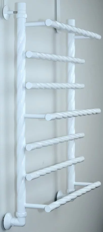 картинка Полотенцесушитель Двин Q braid 80/60 1"-3/4"-1/2" Универсальный К3, Белый (4627166559461) 