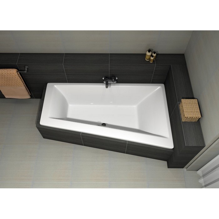 картинка Ванна EXCELLENT Sfera 170x100 правая с ножками HW-ST-NWAEX-68 