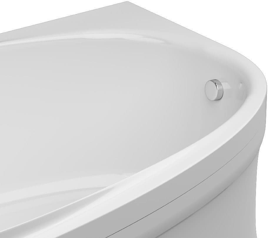 картинка Акриловая ванна AM.PM Like 170x110 L с каркасом W80A-170L110W-R 