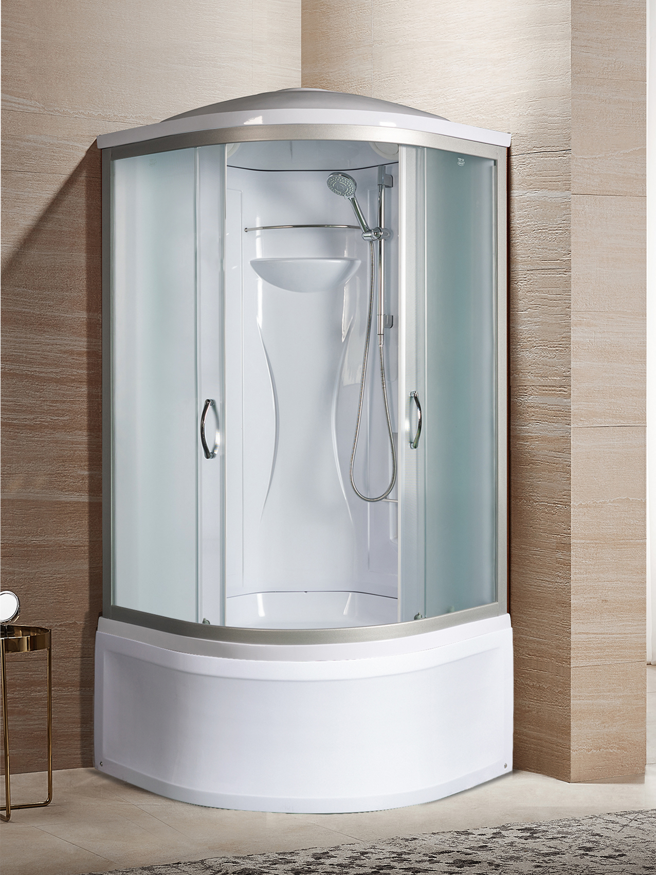 картинка Угловая душевая кабина River Rein 80/43 