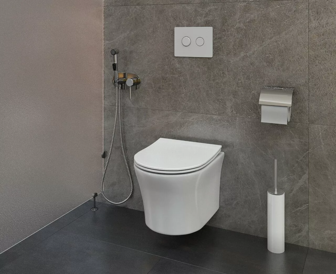 картинка Подвесной унитаз Ceruttispa Adige Aria CT7837 