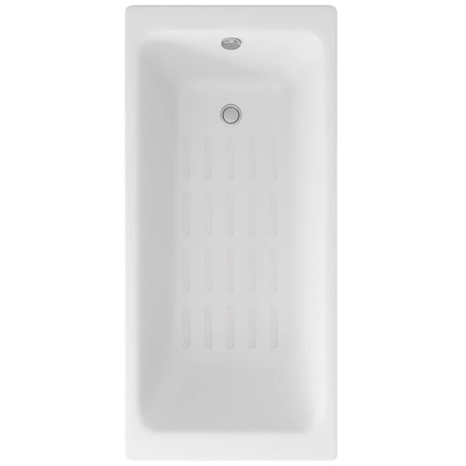 картинка Ванна чугунная Delice Parallel 150х70 с антискользящим покрытием DLR220503-AS 