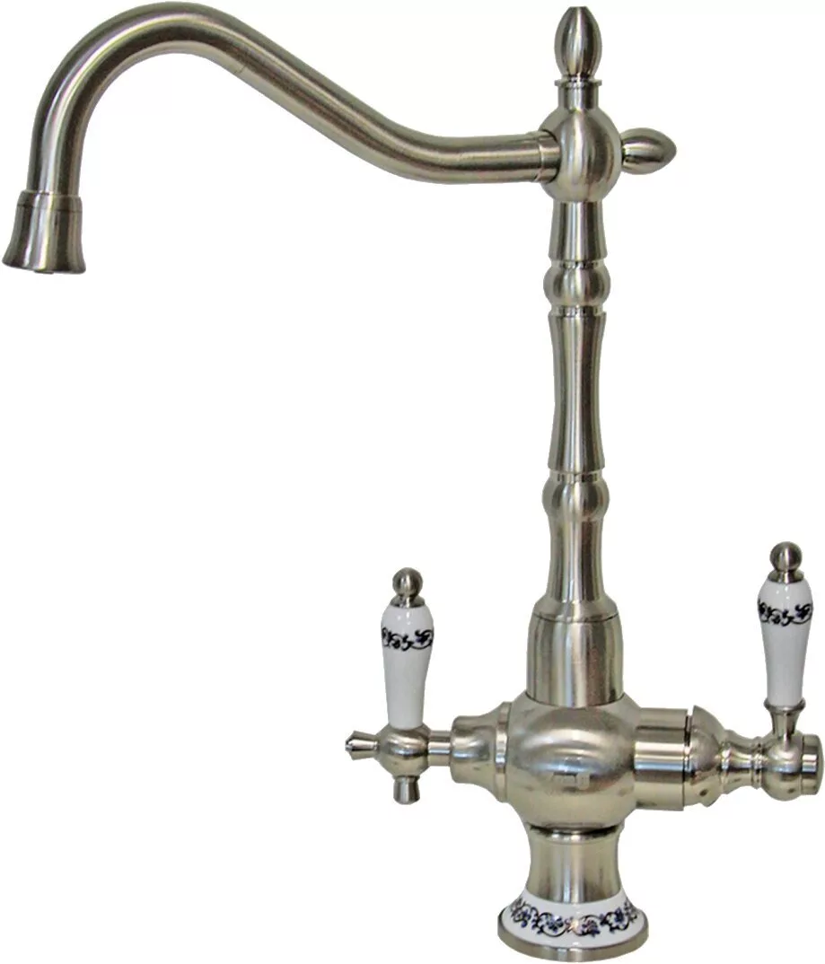 картинка Смеситель для кухонной мойки ZORG Sanitary ZR 336 YF-50 NICKEL 