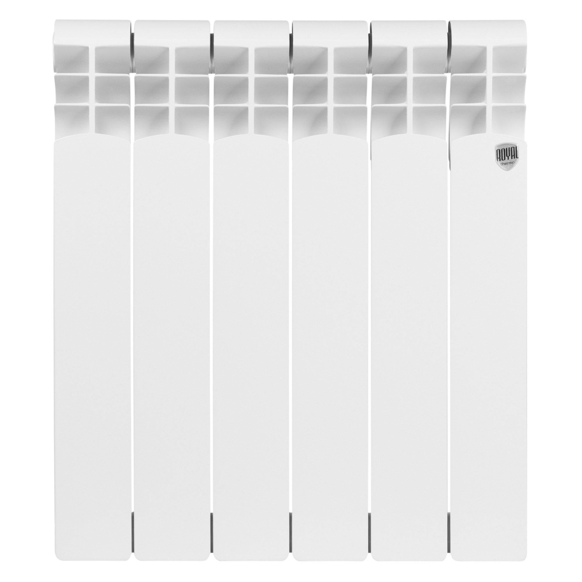 картинка Радиатор алюминиевый Royal Thermo MONOBLOCK A 500 2.0 6 секций 