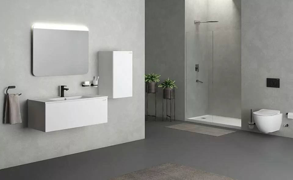 картинка Унитаз подвесной Creavit Free с биде безободковый FE322-00CB00E-0000 