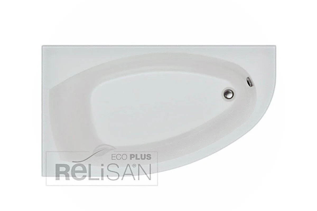 картинка Ванна акриловая Relisan EcoPlus Нева Л 160х90 