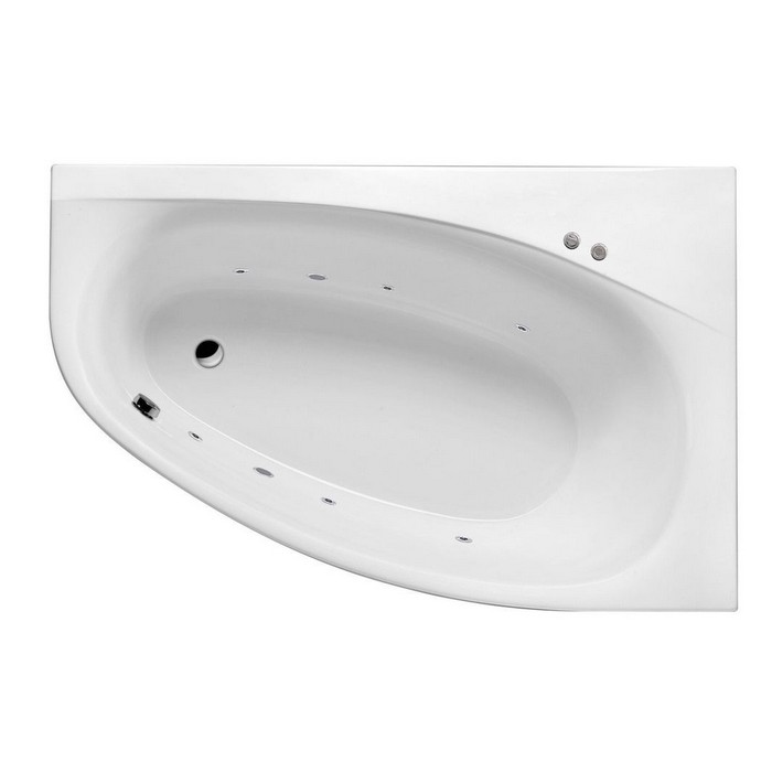 картинка Ванна EXCELLENT Kameleon 170x110 правая SOFT хром 