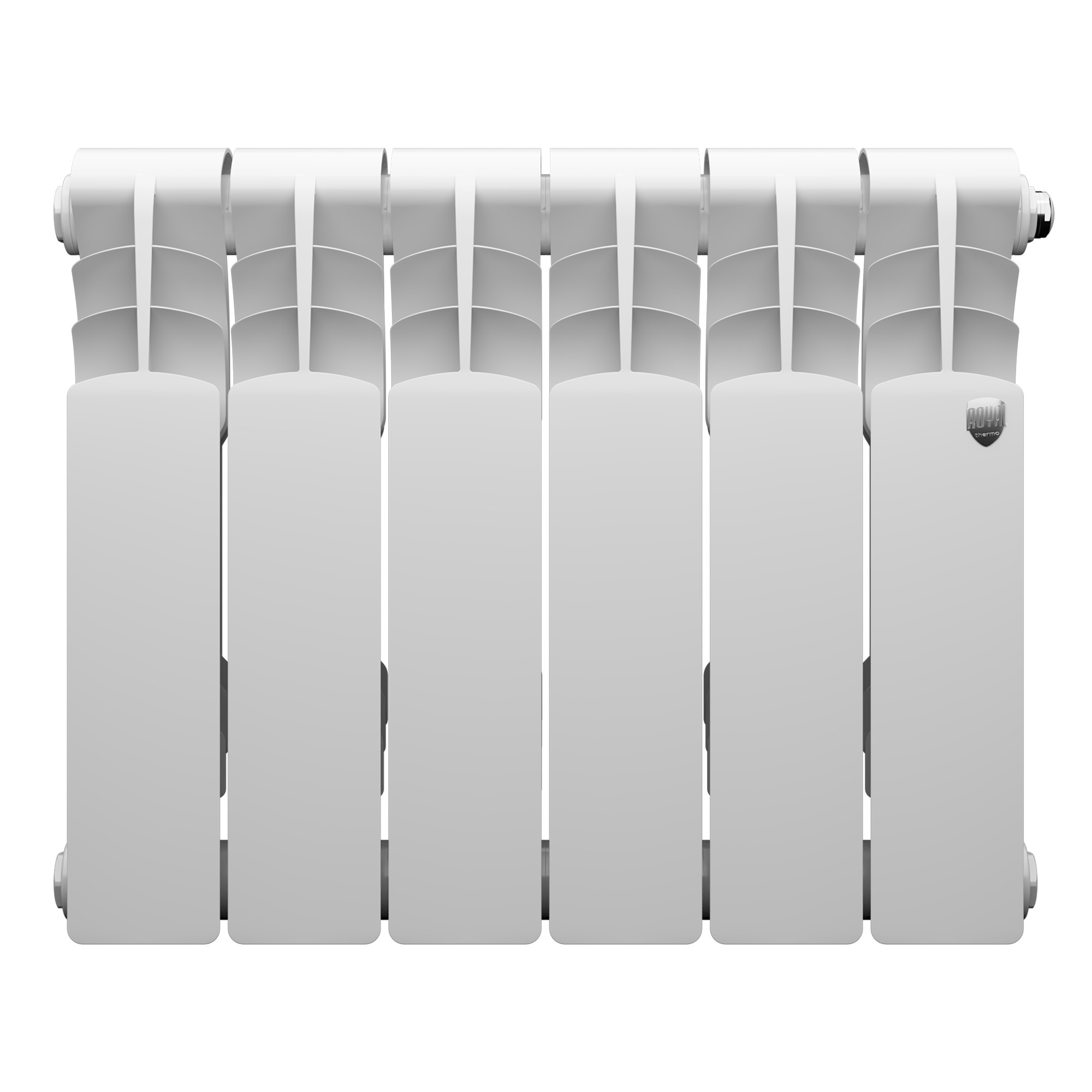 картинка Радиатор биметаллический Royal Thermo Revolution Bimetall 350 6 секций 