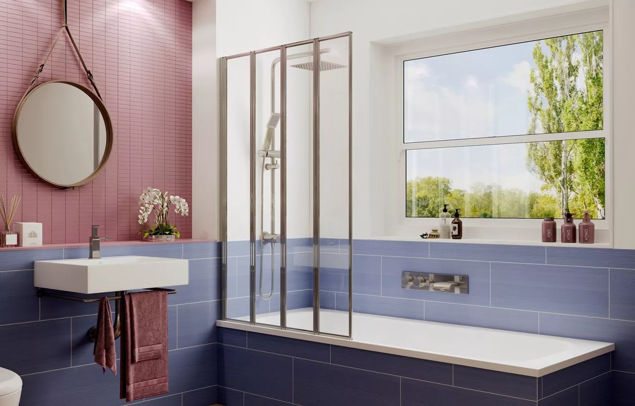 картинка Шторка для ванны Ambassador Bath Screens 16041111L 